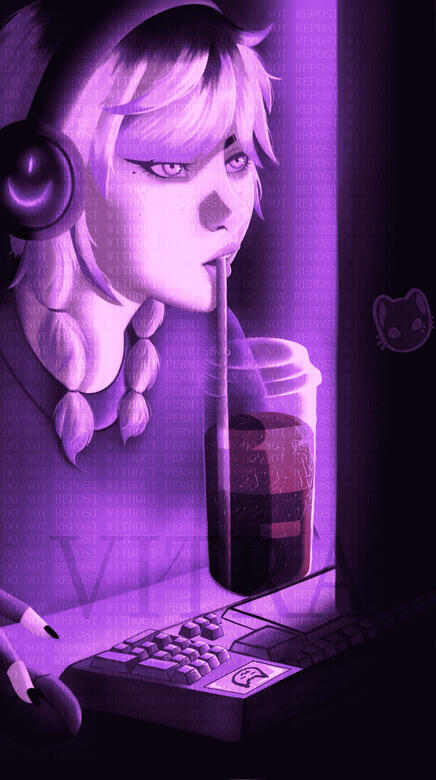 Personal OC Work, Full Painting, June 2023